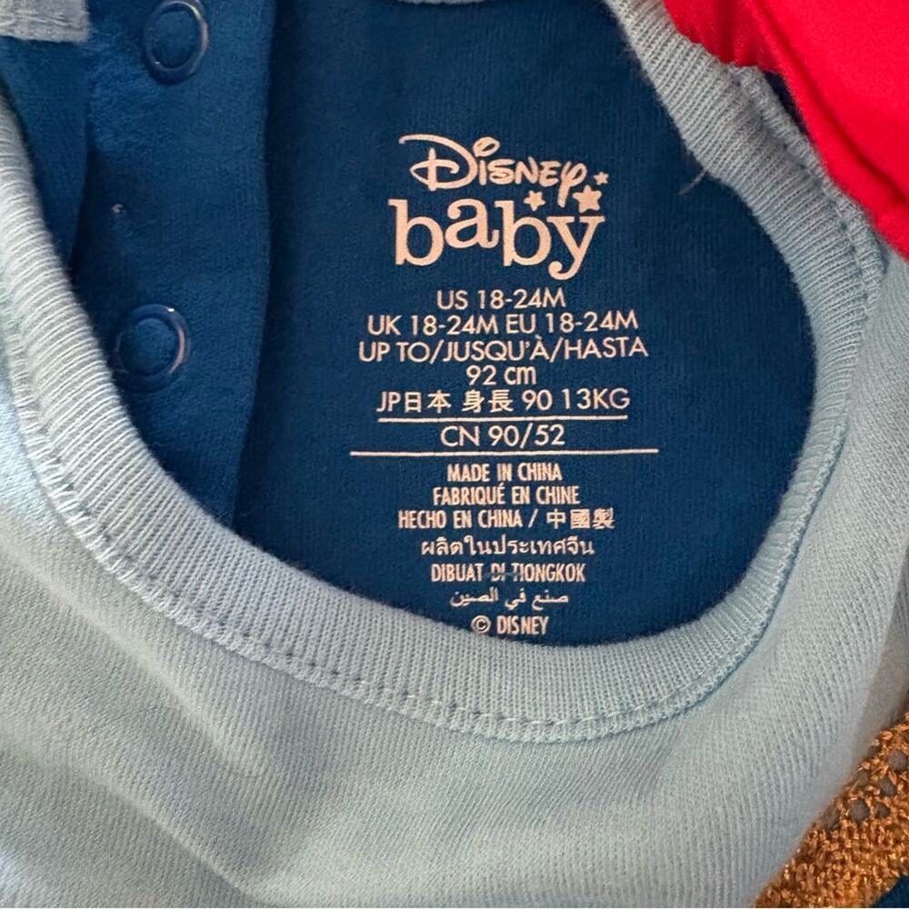 Disney Baby Snow White Costume Bodysuit NWT - 18-24 Months - Picture 5 of 6